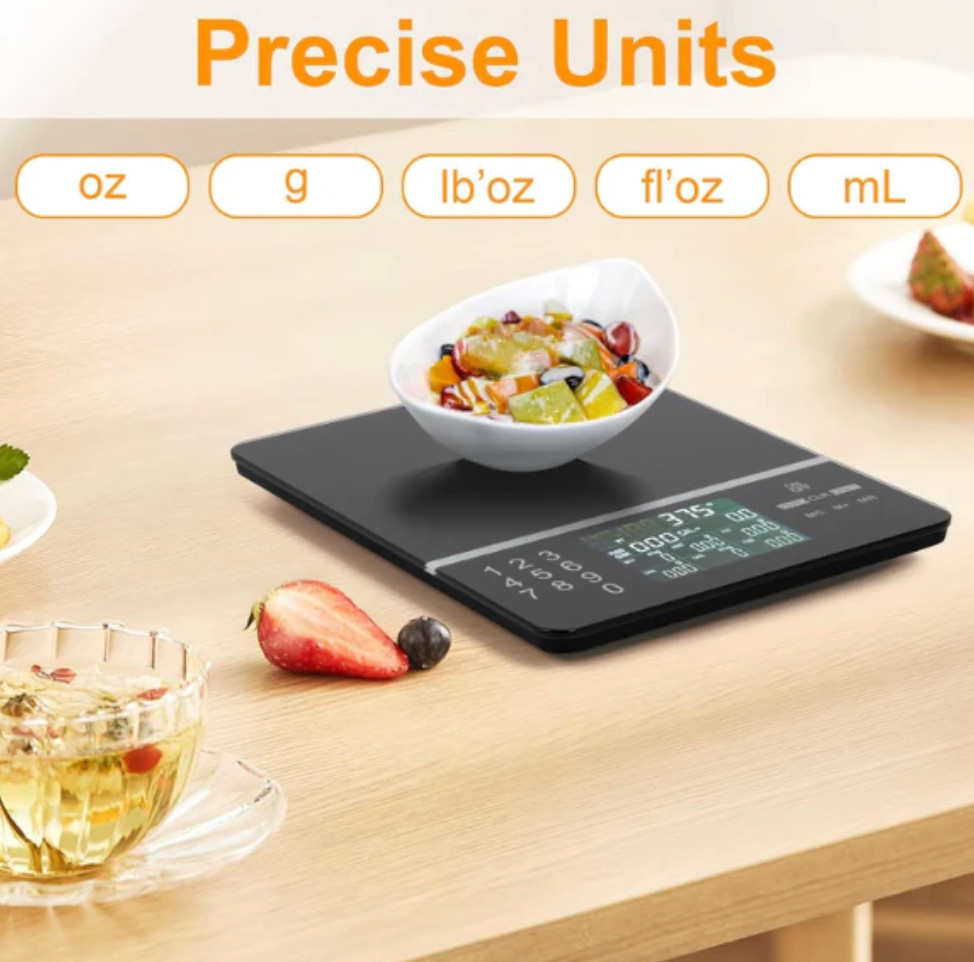 Smart Digital Food Scale w/ Nutritional Calculator – Kitchen Diet Scale