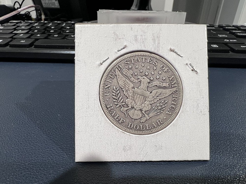 1900-S Barber Half Silver Dollar (CE)