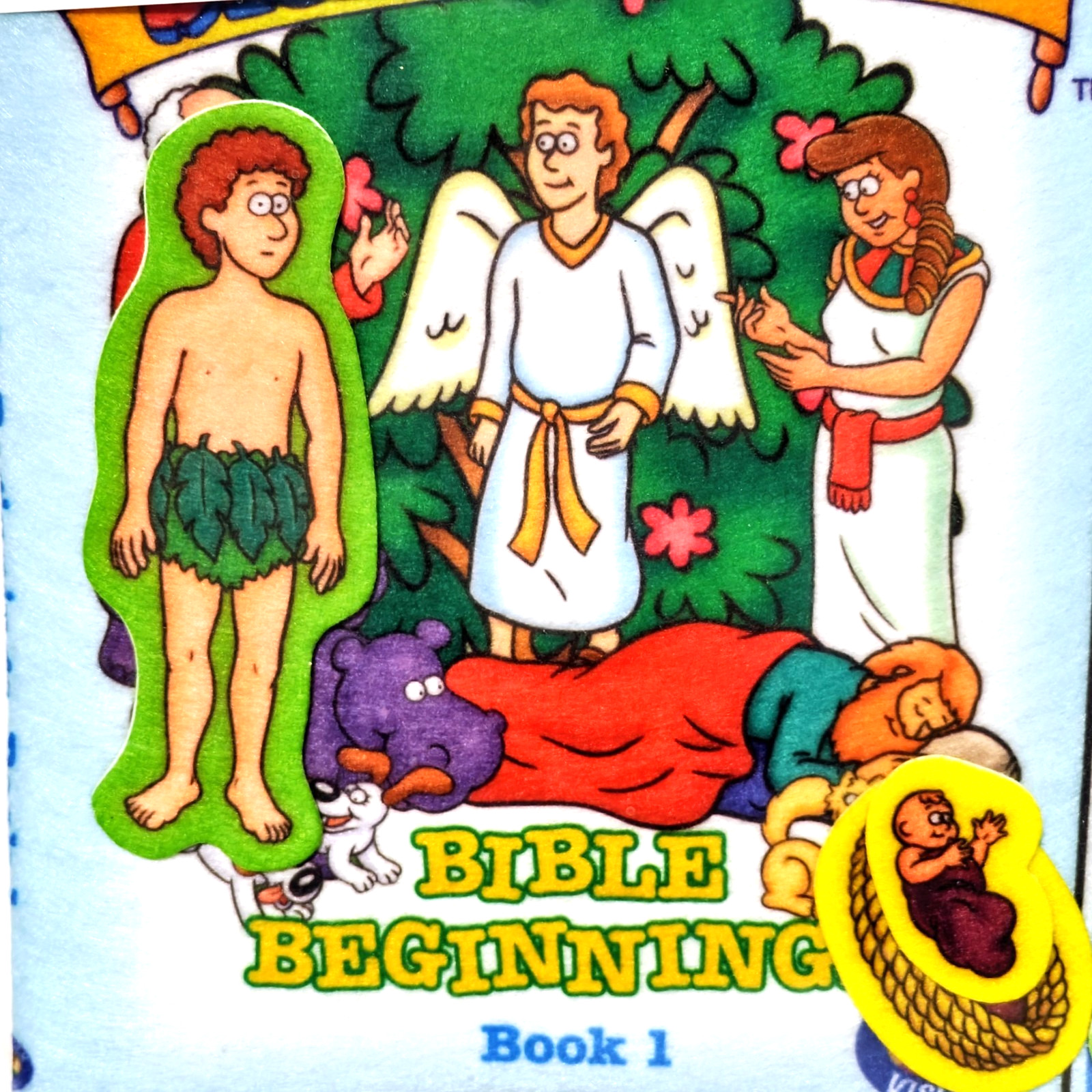 The Beginners Bible - Bible Beginnings Book 1 - 6 Stories - Vintage 1999 - New