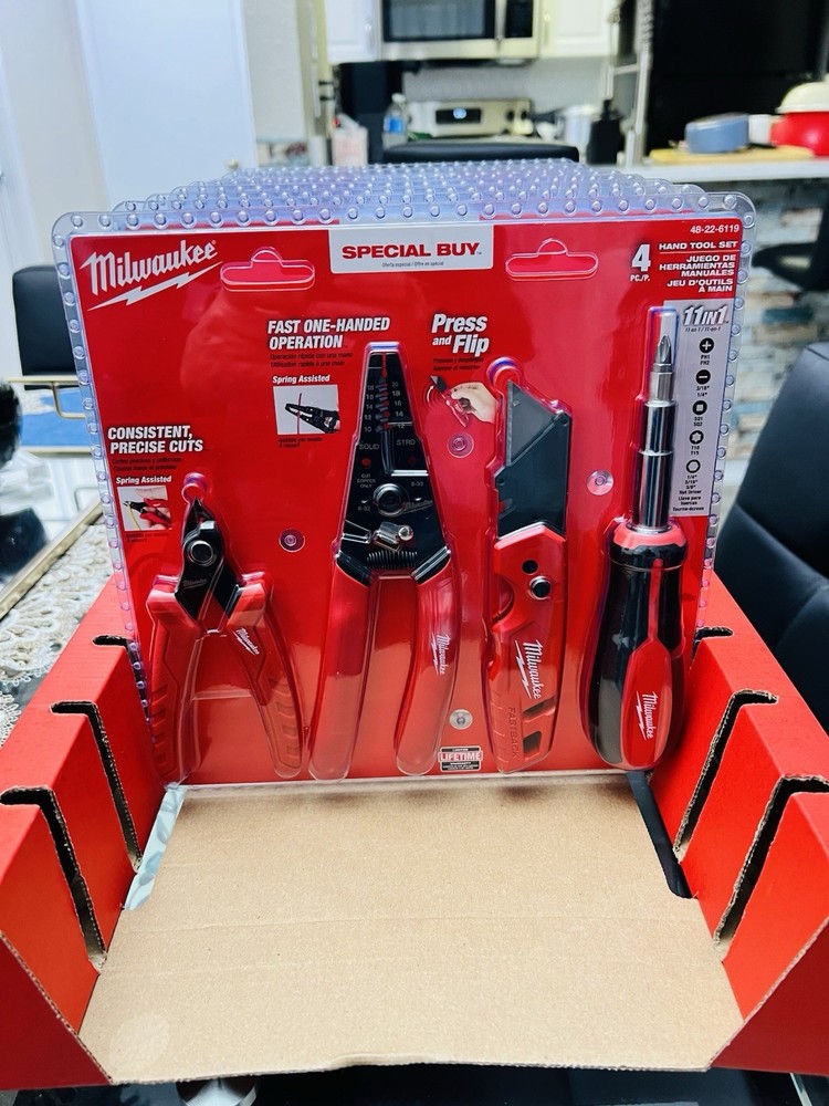 MILWAUKEE 4 Pc Hand TooL Set