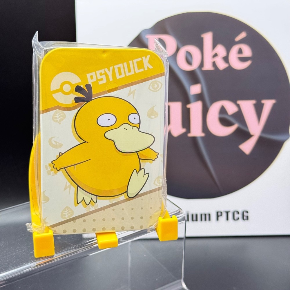 Psyduck Counters Case Storage Box Pokemon TCG S-Chinese Exclusive