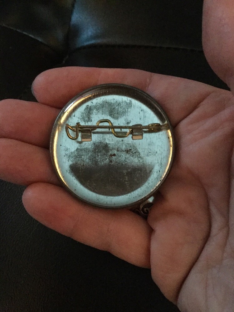 Vintage Pac-Man Pin/Button 2” 1982 Midway