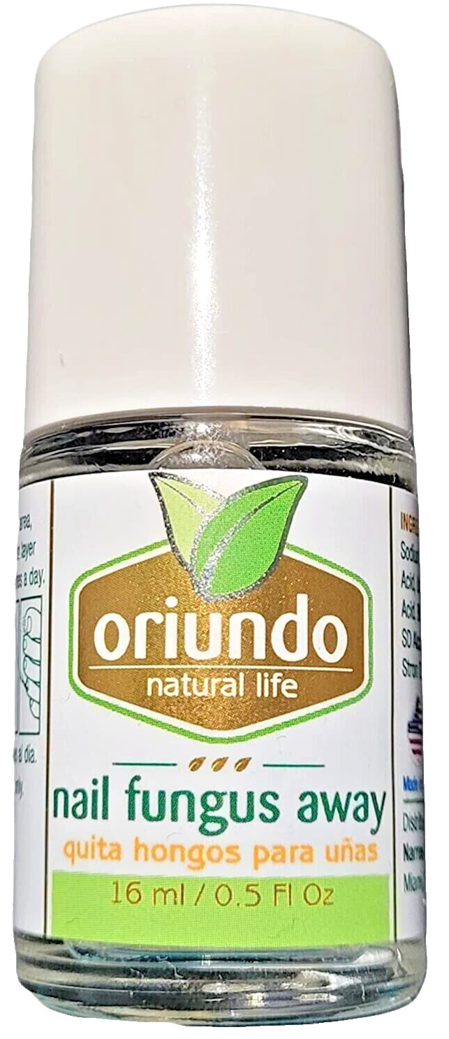 ORIUNDO Natural Life / Nail Fungus Away (Quita Hongos para Uñas) 0.5 Oz  New USA