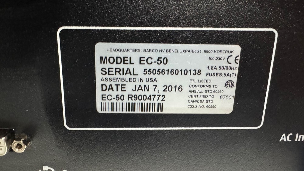 Barco EC-50 Event Controller