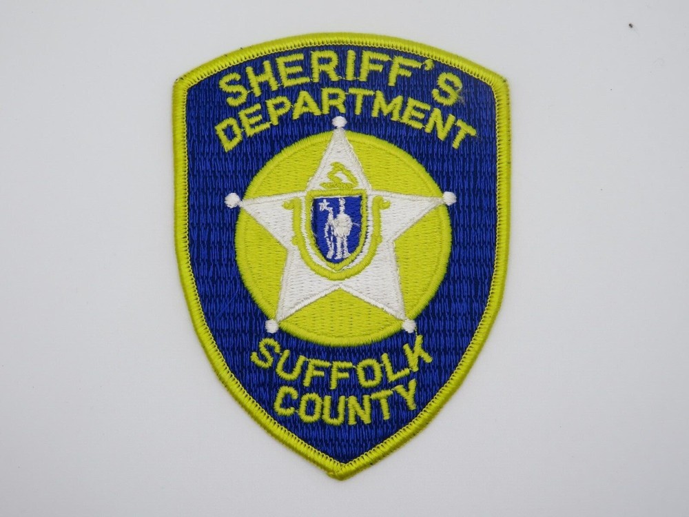 Suffolk County Sheriff Massachusetts  Police Patch