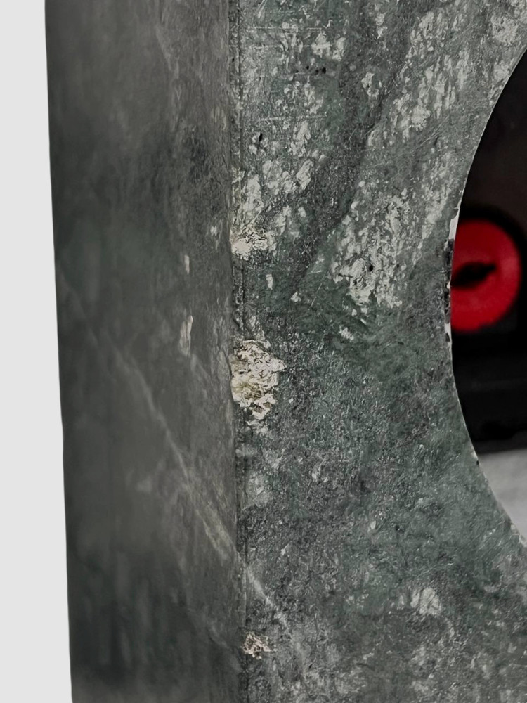 Global Views Green Marble Tower Clock