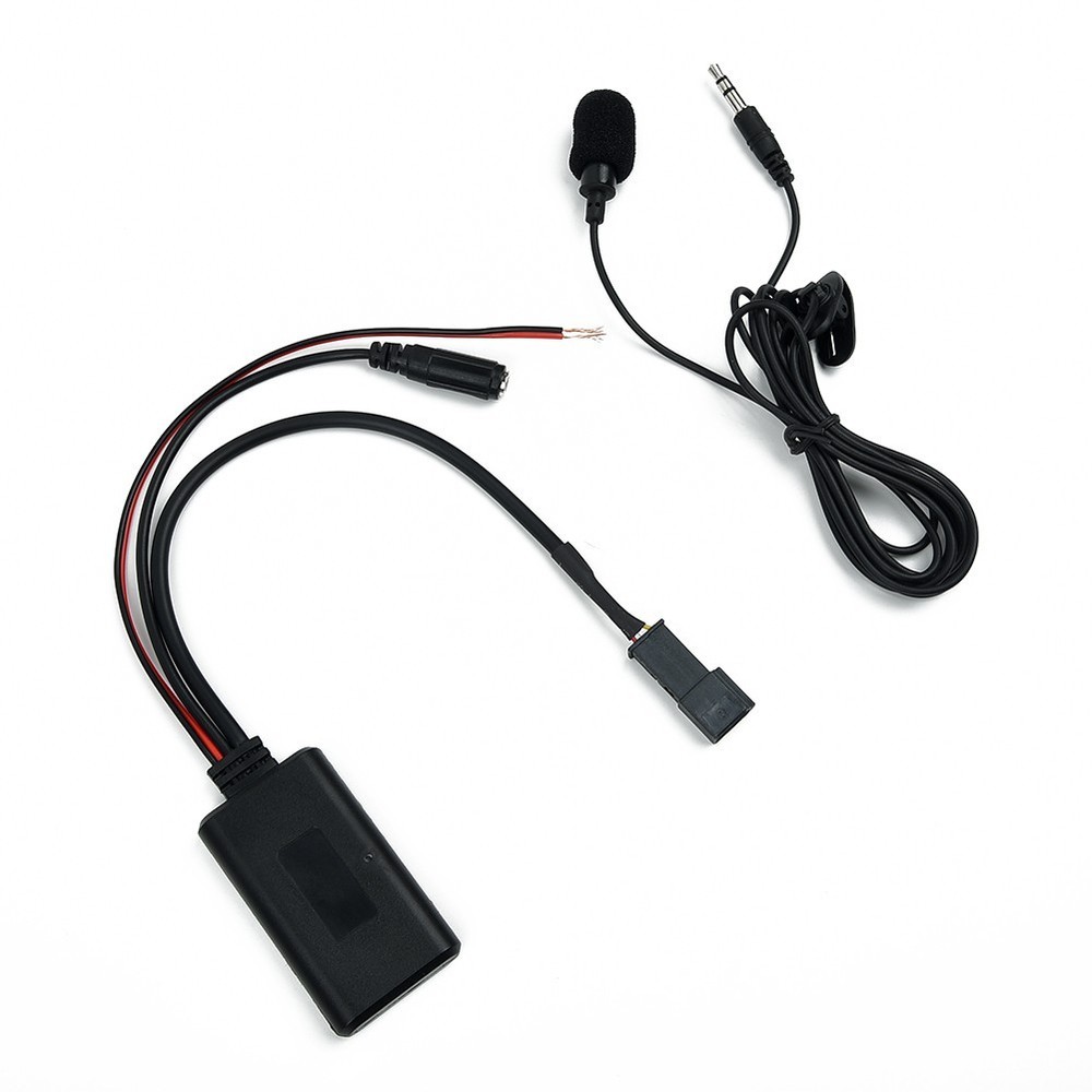 12V Car Audio HIFI Cable Adapter With Microphone For E54 E39 E46