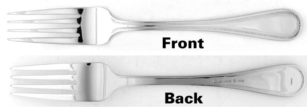 Wallace Silver Continental Bead  Fork 3520361