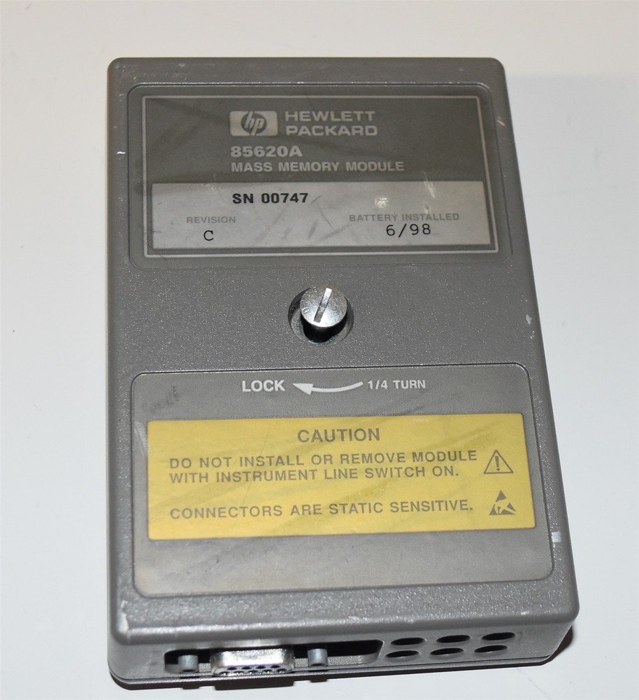 HP Agilent Keysight 85620A Mass Memory Module