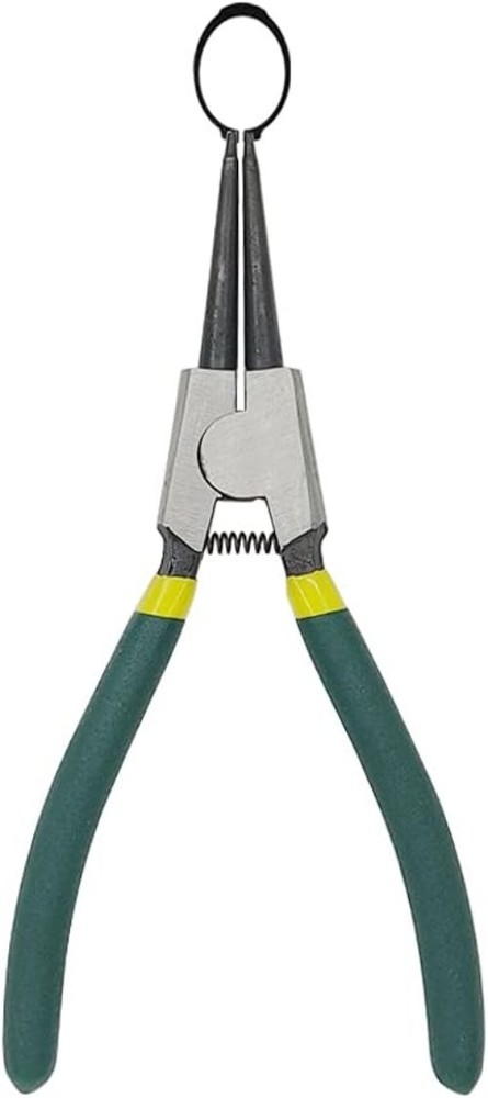 Versatile 7-Inch Heavy Duty Snap Ring Pliers for Easy Retaining Ring Removal