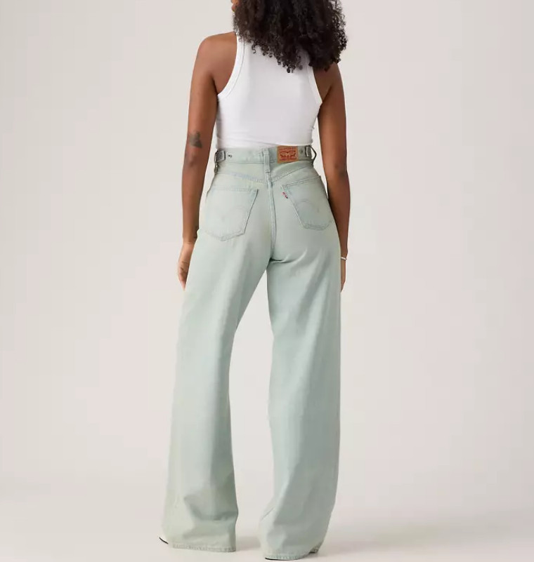 LEVI'S Cinch Baggy Women's Jeans, On Blast - Light Wash