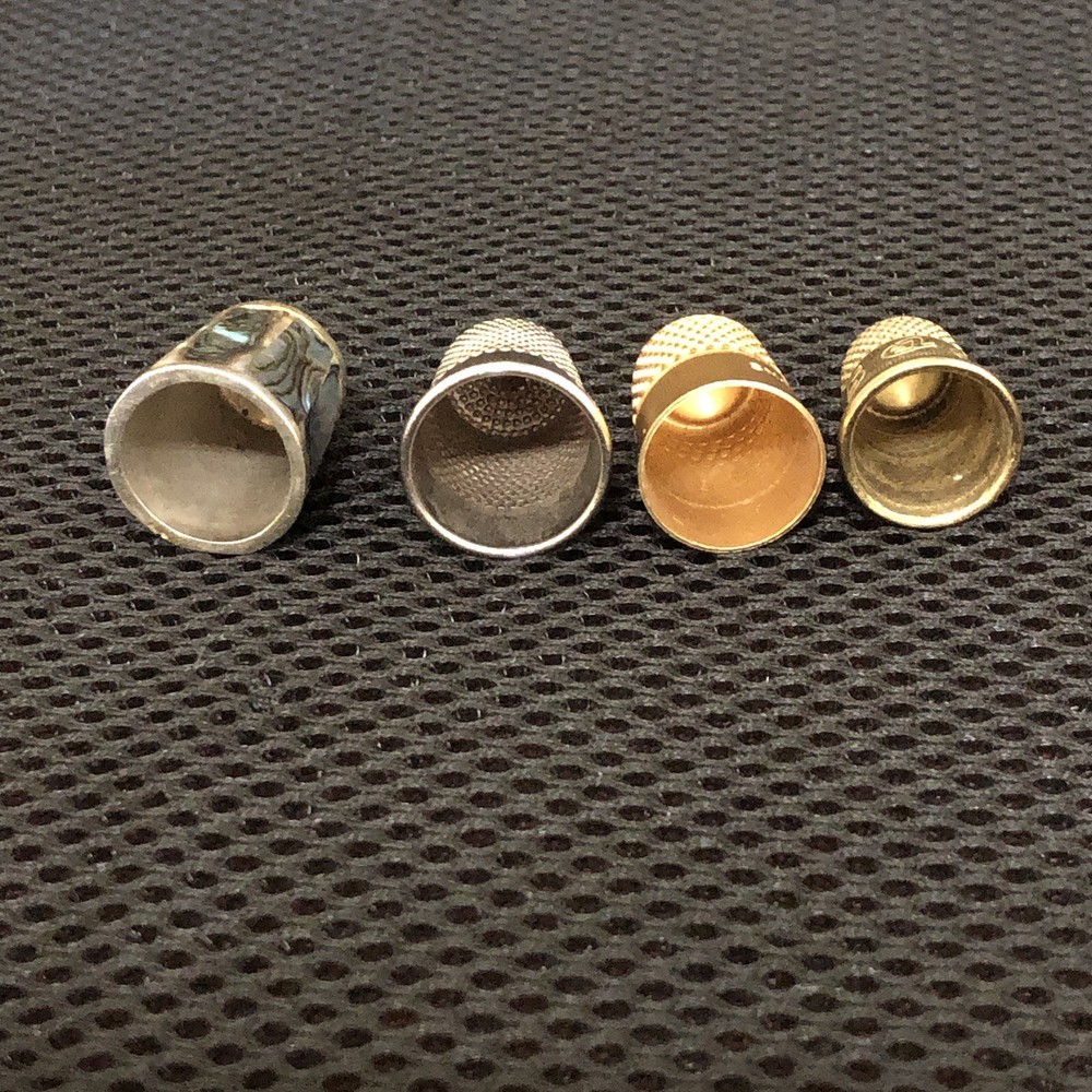 Vintage Thimbles. 4 Pcs.