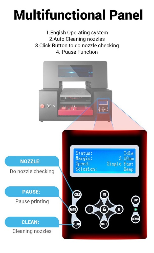 Refinecolor RF-ZZ2C A3+ UV Flatbed Printer Bundle Deal USA Tech Support