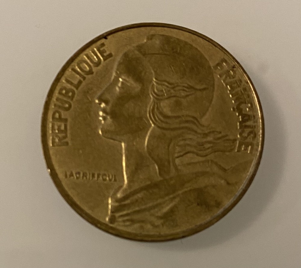 20 CENTIMES FRENCH 1991