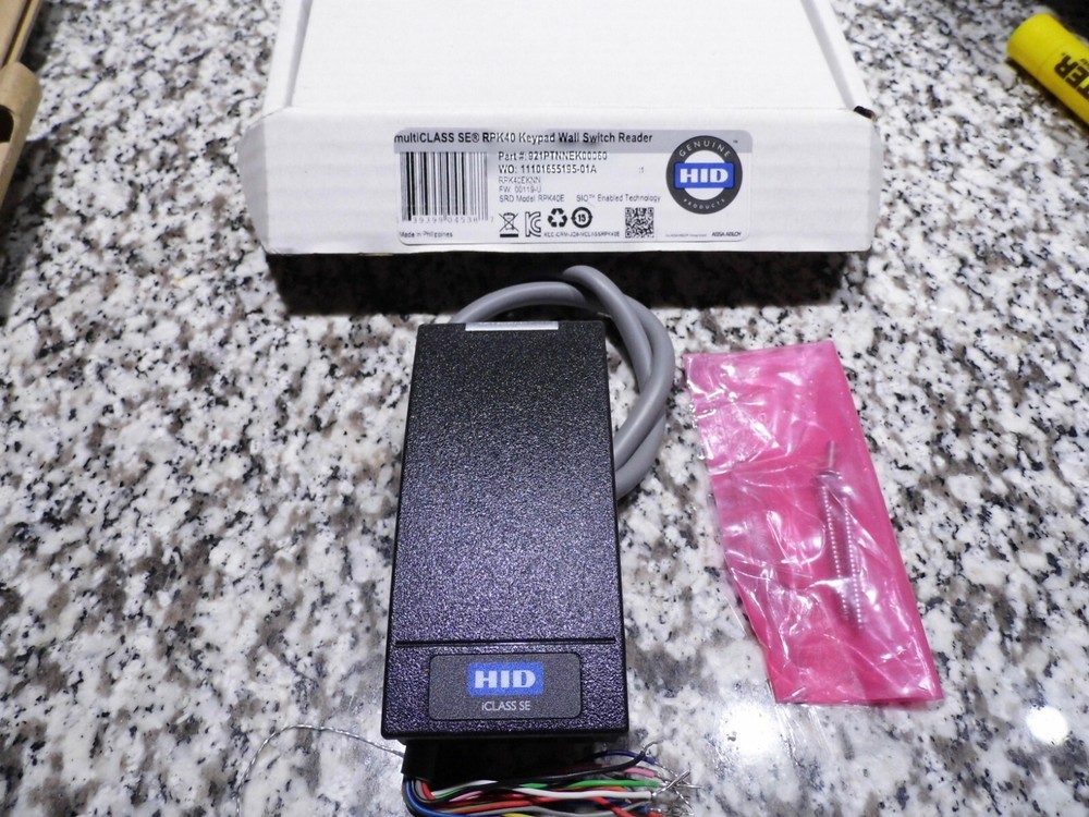 HID iClass Reader, R10, Wall Switch , R10 , 920NTNNEK00000