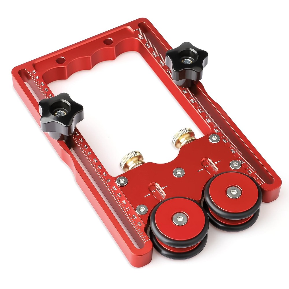Thin Rip Jig & Feather Boards Combo for Table Saws - Router Table Accessories...