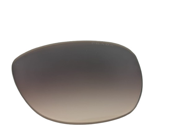 Prada 19ZS - 55 2AU6S1 Replacement Lenses - Gradient Brown