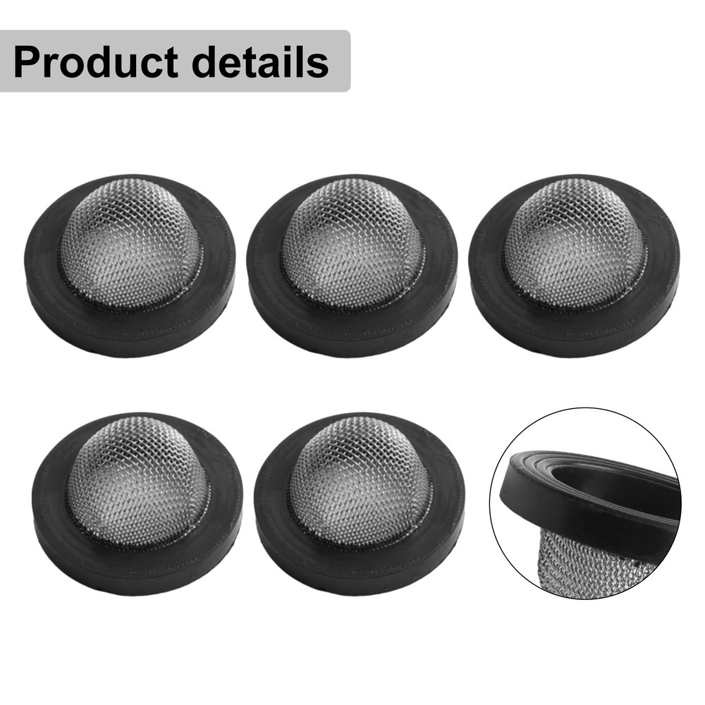 Efficient Mesh Filtration for Pressure Washer Inlet 5PCS Filter Screen Set