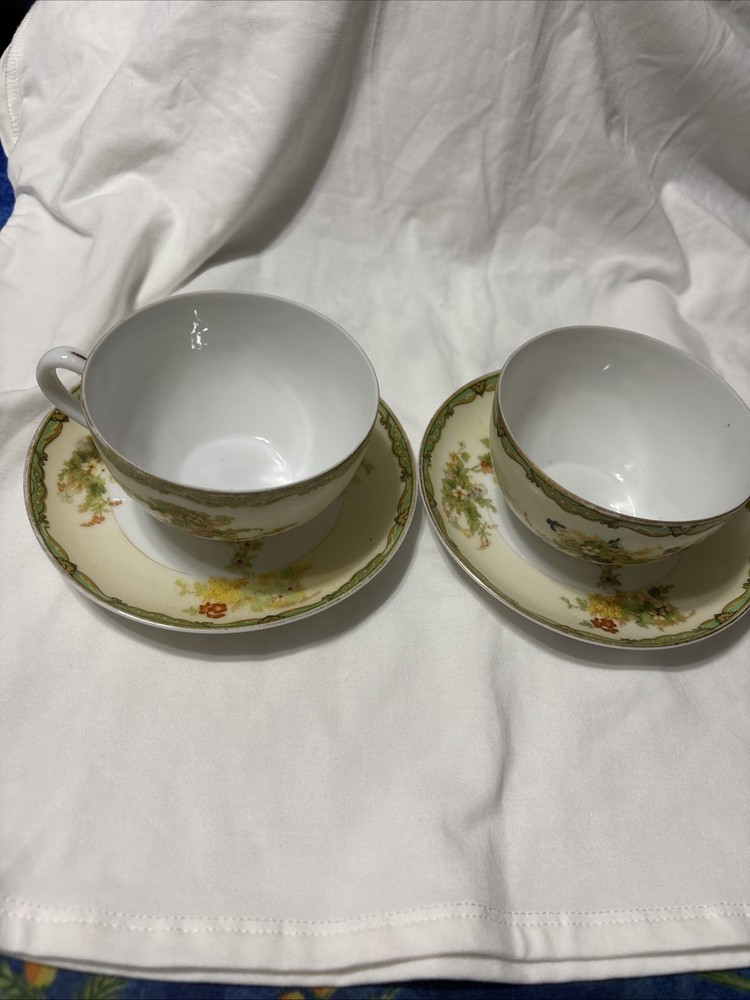 Empress Woodmere 2 CUPS & 2 SAUCERS