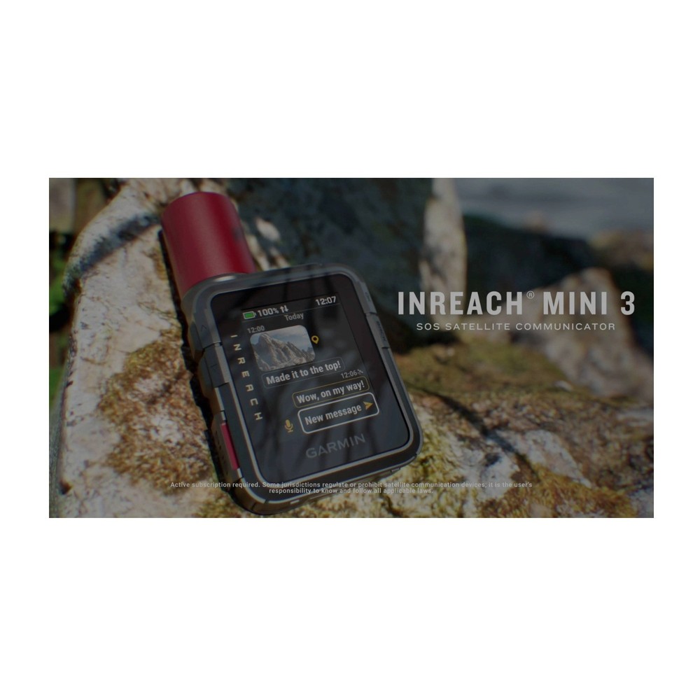 Garmin inReach Mini 3 Satellite Communicator with Premium Accessories Bundle