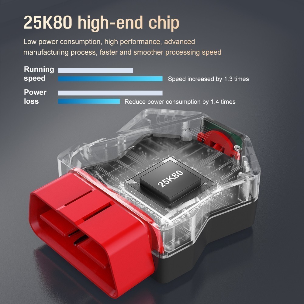 DA100 OBD Car Diagnostic Scanner Fault Code Reader Clear AI Diagnostic Tool