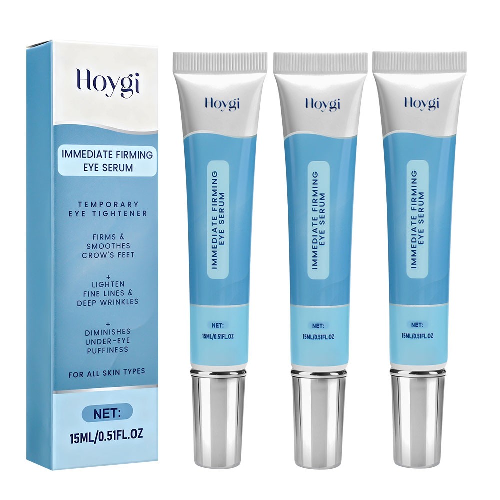 3Pack Firming Eye Serum for Rapid Reduces Under-Eye Bags, Wrinkles, Dark Circles
