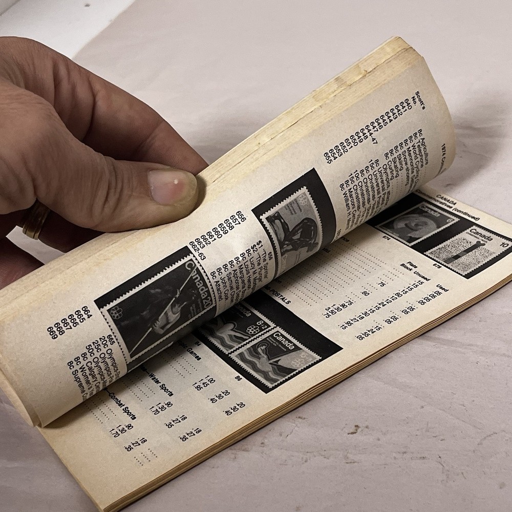 Vintage Mid 1976 Price List For Stamps Of The United States Collectors Book