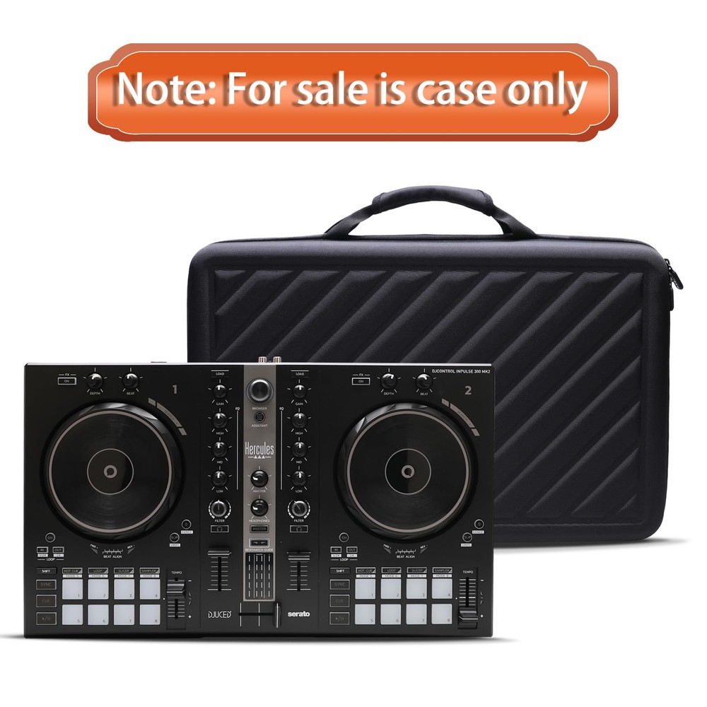 LTGEM DJ Controller Case for Hercules DJControl Inpulse 300 MK2
