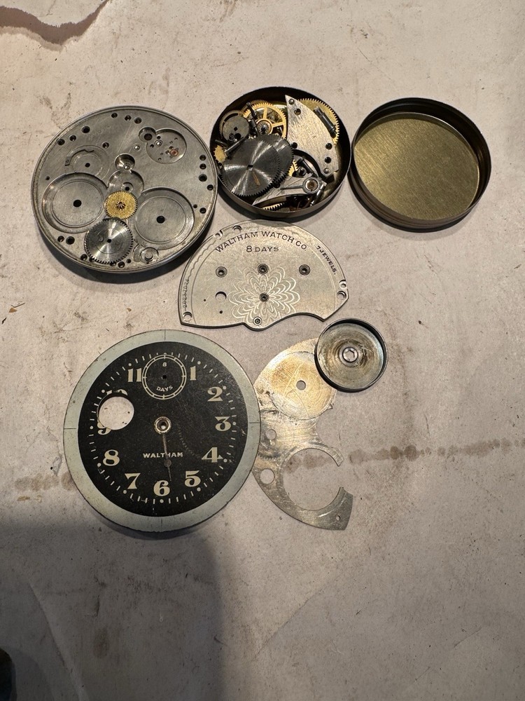 Antique Waltham Car/Automobile Clock