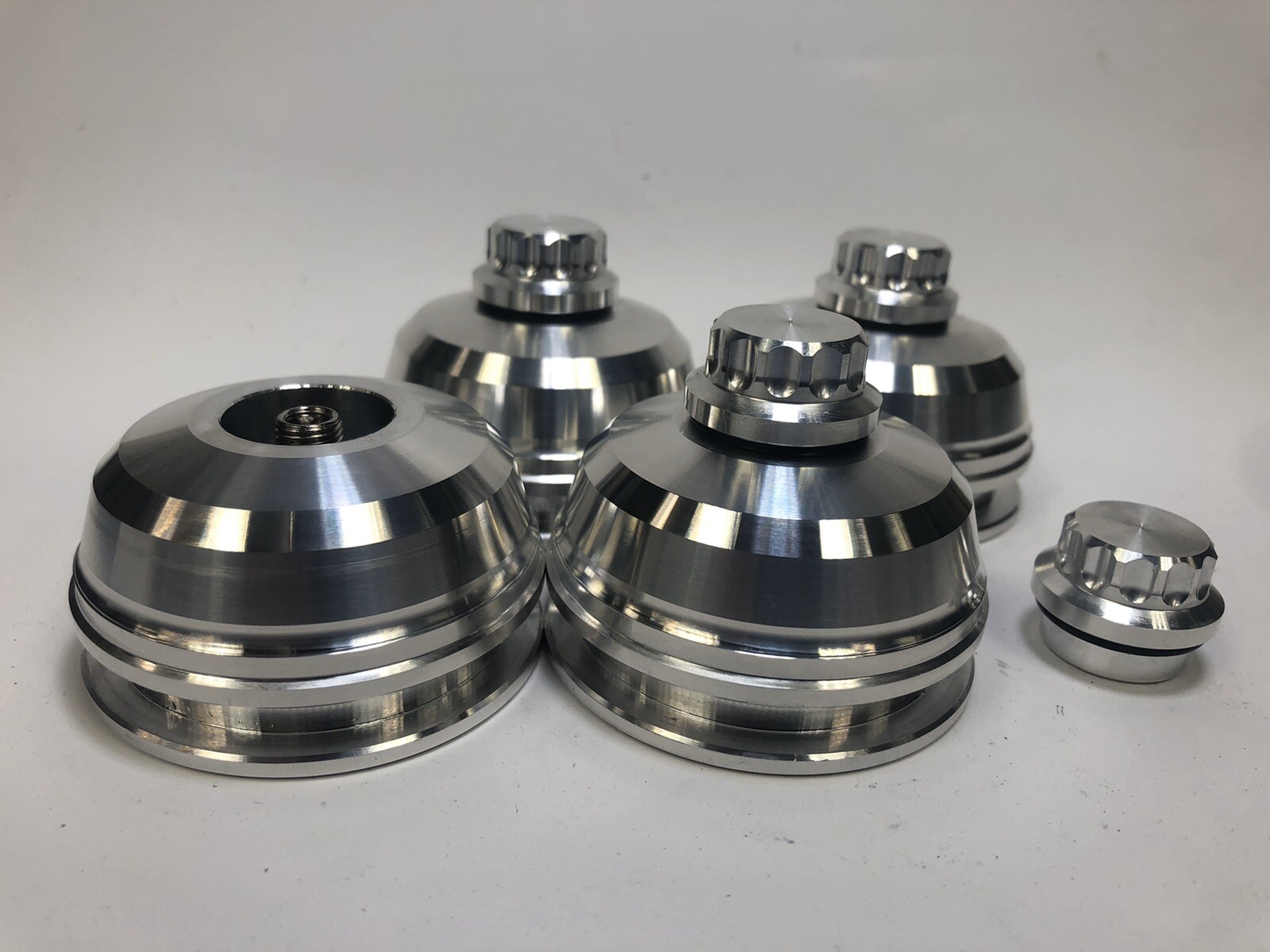 Shock Reservoir RACE / HD Nitrogen Cap Endcap for FOX Shocks 2.5" Honda Kawasaki