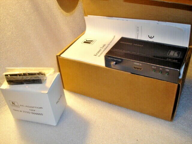 Kramer FC-46 HDMI audio De-Embedder GUARANTEED