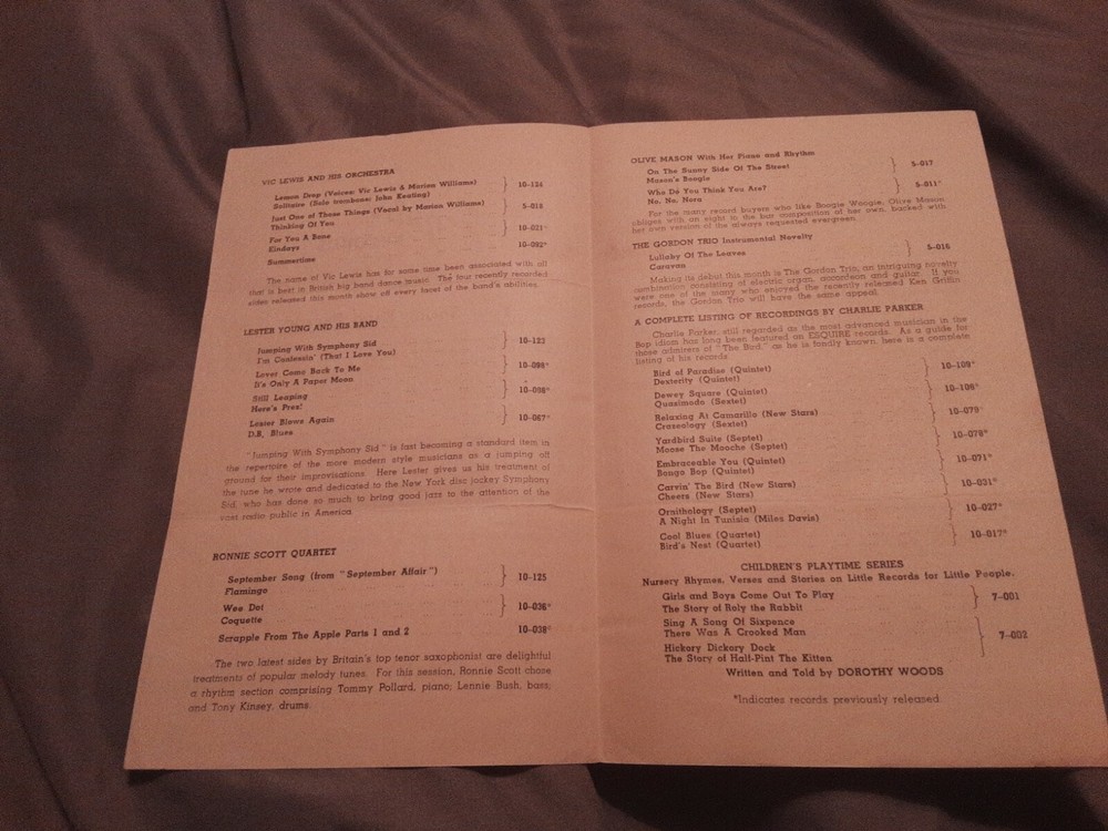 Esquire Records Supplement #24