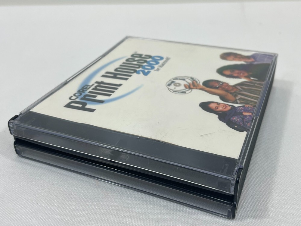 Vintage 1999 Corell Print House 2000 CD-ROM Macintosh Mac Software