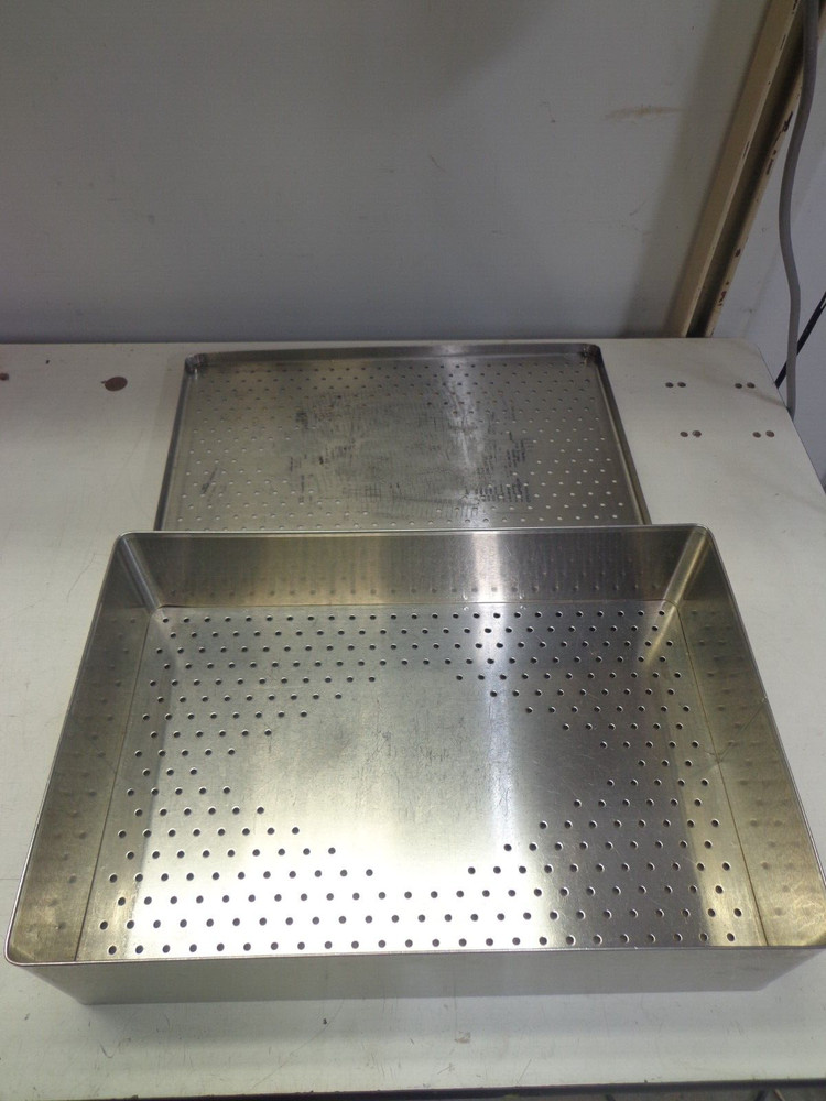 Omni-Tract Surgical Sterilization Container Tray Stainless Case Endoscopy