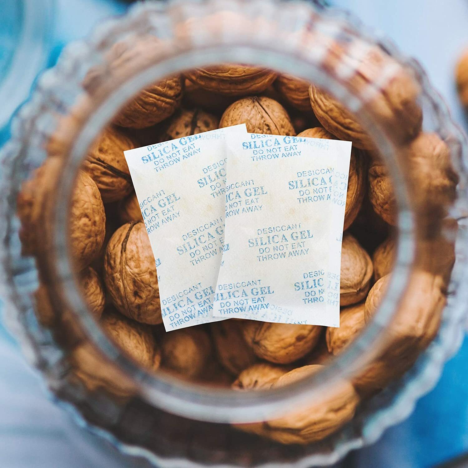 10 Gram Pack of 32 Silica Gel Packets Desiccant Dehumidifiers Moisture Absorber