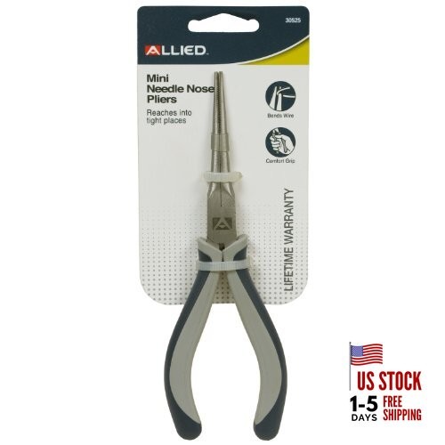 5" MINI NEEDLE NOSE PLIERS One Size Mini Needle