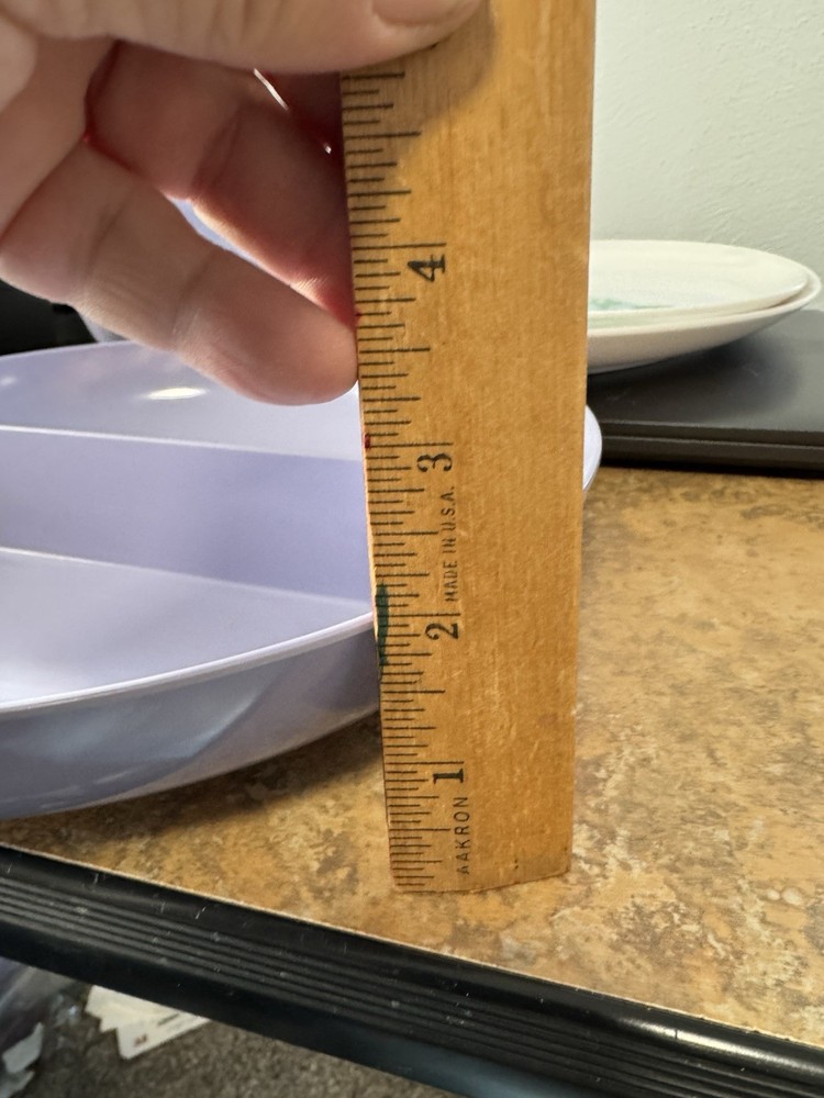 Melmac Raylon Lilac 4 Pc Set