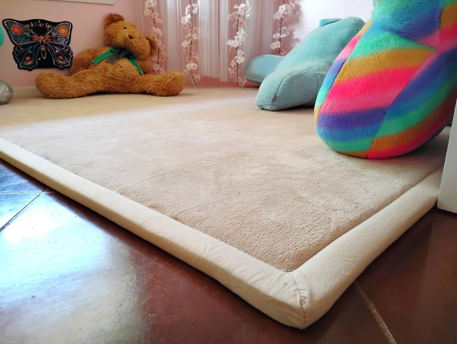 59x79in Baby Play Mat for Crawling,kids,Non slip Thick Memory Foam Nursery Rug