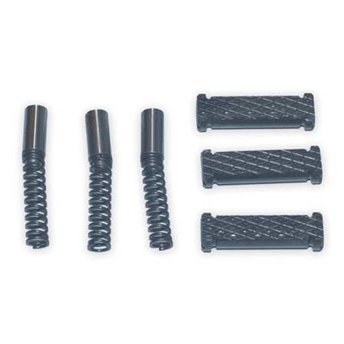 Ridgid 44715 E-1666-X Set of 3 Pipe Threading Machine Front Jaw Inserts