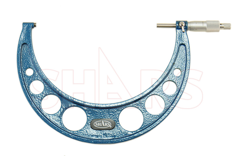 Shars 7-8" x 0.0001" Outside Micrometer Solid Metal Frame New  R}