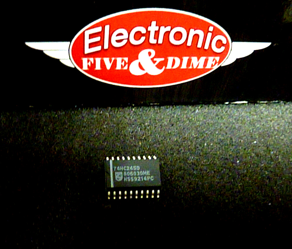 74HC245D PHILIPS Bus Driver/Transceiver True Output PDSO20 IC "SURFACE MOUNT"