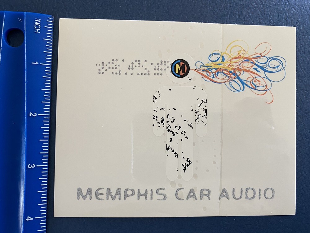 Memphis car audio Decal/Sticker