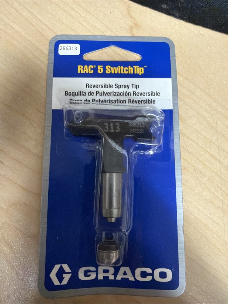 Graco Rac 5 Reversible Switchtip 286-313 Brand New