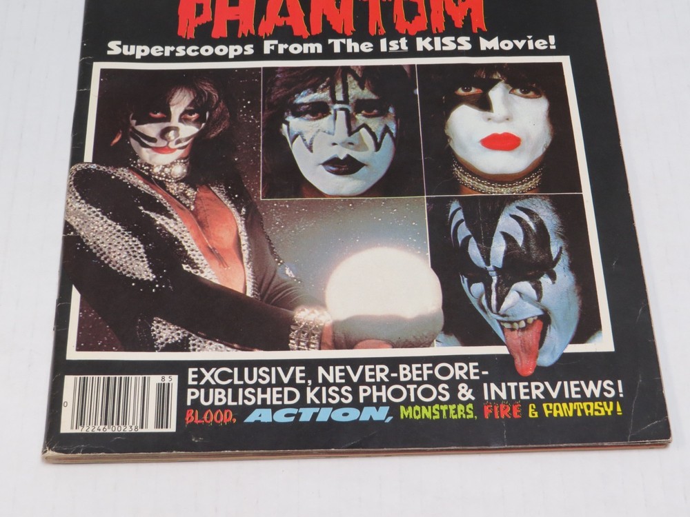 KISS MEETS THE PHANTOM MAGAZINE 1978 AUCOIN