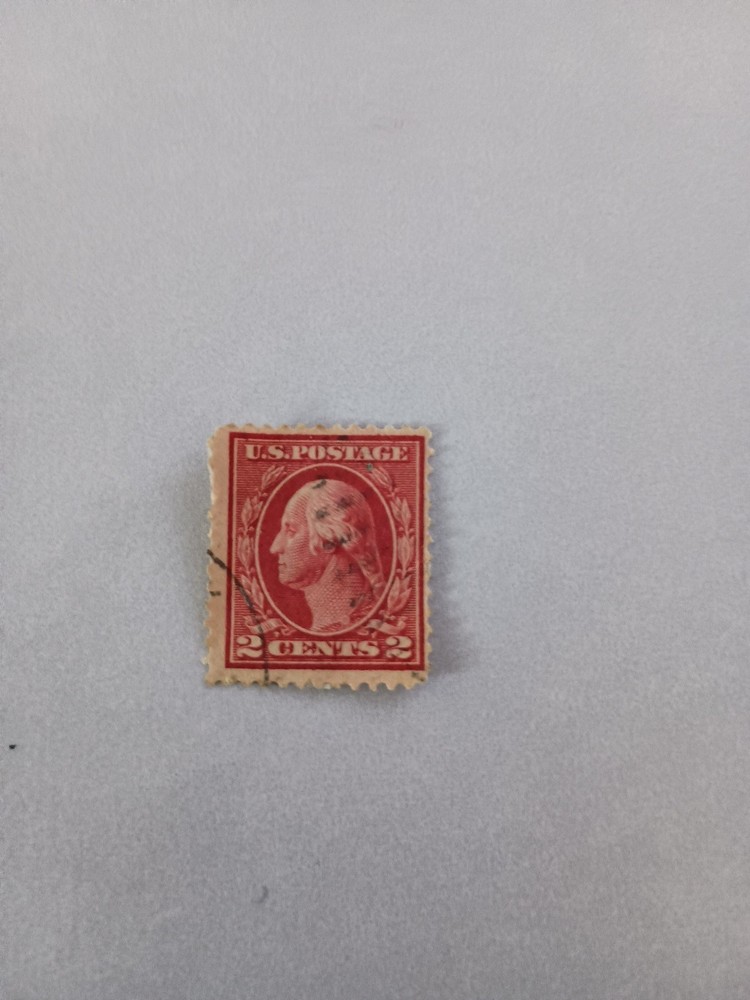 Vintage 2 Cent George Washington Postage Stamp US