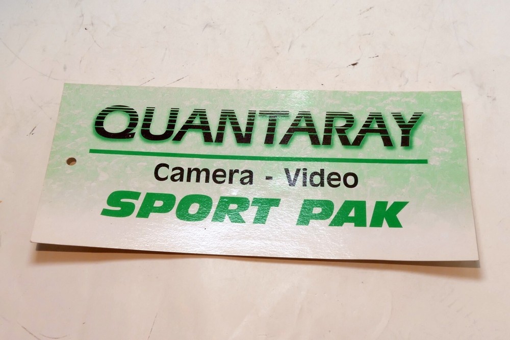 Quantaray Camera Video Sport Pak Compartment case  tag