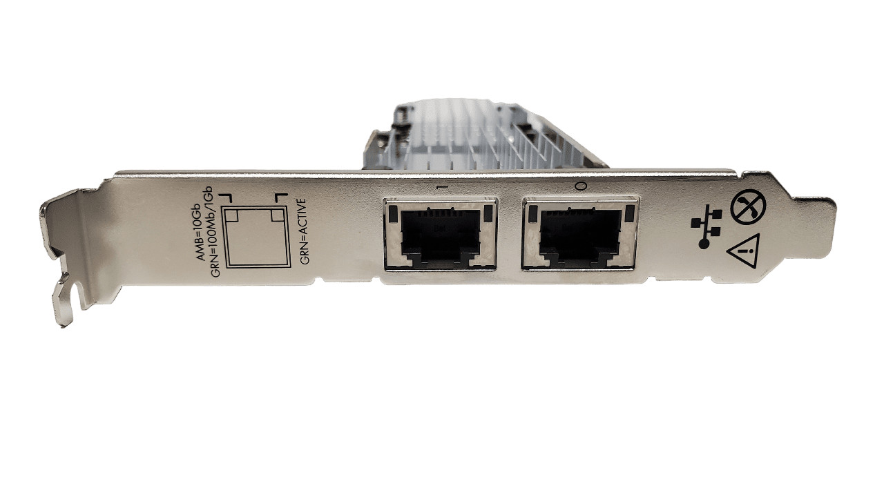 Lot of 2 HP 530T 10Gb 2 Port 10Gb Network Card 656594-001 657128-001 Full Height