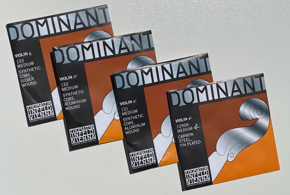 Thomastik-Infeld 135SNP Dominant Violin 4/4 String Set with Removable Ball-End E