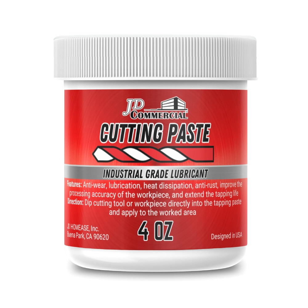 Cutting Paste 4 OZ, Cutting, Tapping, and Drilling Lubricant for All Metals, Red