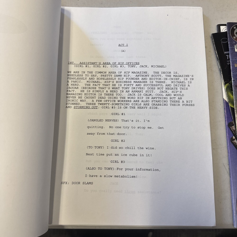 HIP Pilot TV Show Script First Revised Draft 1996